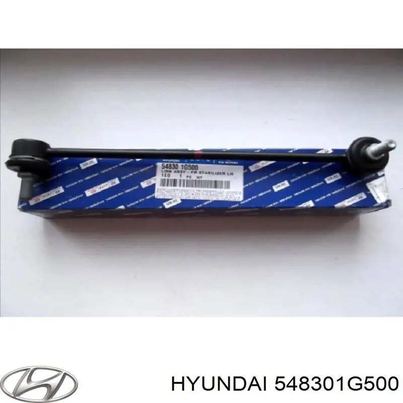 Do koszyka 548301G500 Hyundai/Kia Łącznik stabilizatora przedniego lewy