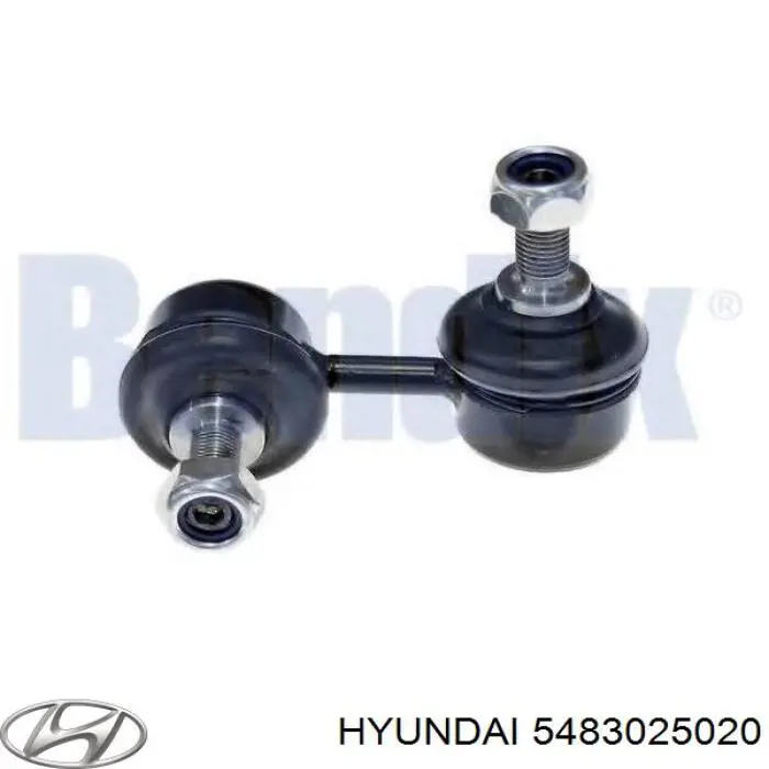 Do koszyka 5483025020 Hyundai/Kia Łącznik stabilizatora przedniego prawy