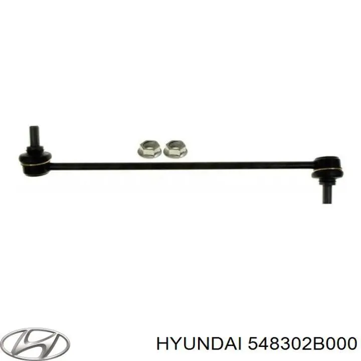 Do koszyka 548302B000 Hyundai/Kia Łącznik stabilizatora przedniego lewy