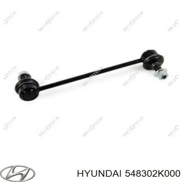Do koszyka 548302K000 Hyundai/Kia Łącznik stabilizatora przedniego lewy
