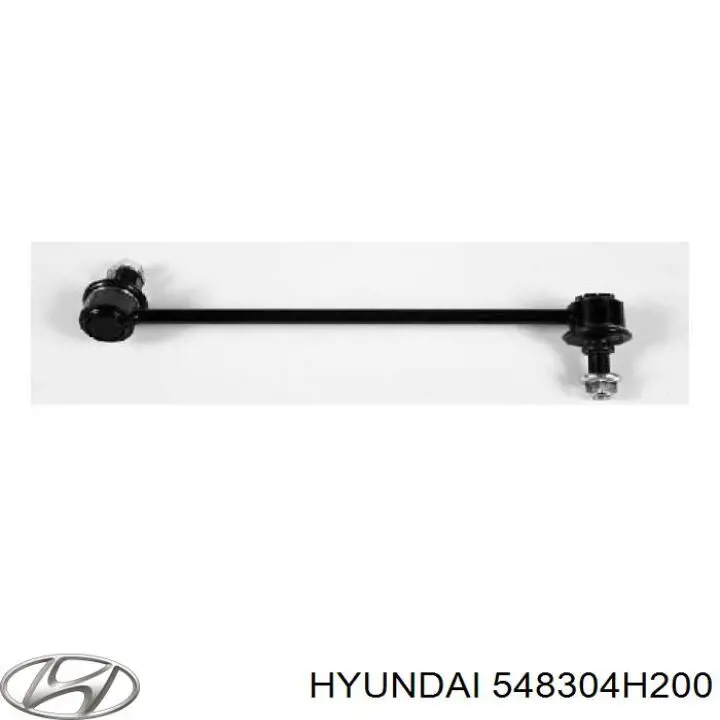 Do koszyka 548304H200 Hyundai/Kia Łącznik stabilizatora przedniego lewy