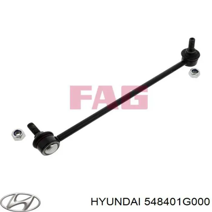 Łącznik stabilizatora przedniego prawy Hyundai/Kia 548401G000 cena, od 13,14 USD