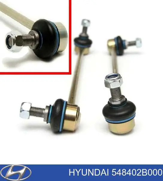 Łącznik stabilizatora przedniego prawy Hyundai/Kia 548402B000 cena, od 12,35 USD