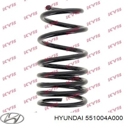 551004A000 Hyundai/Kia Sprężyna tylna