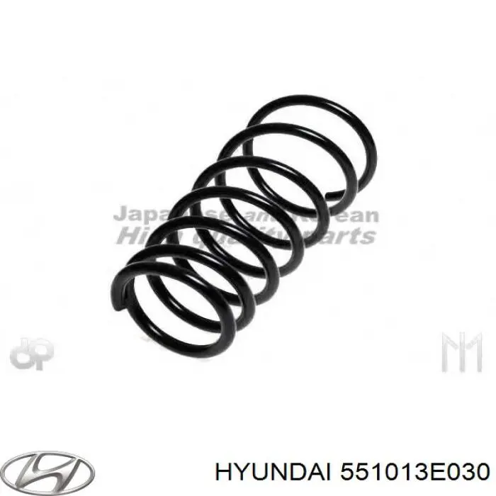 551013E030 Hyundai/Kia Sprężyna tylna