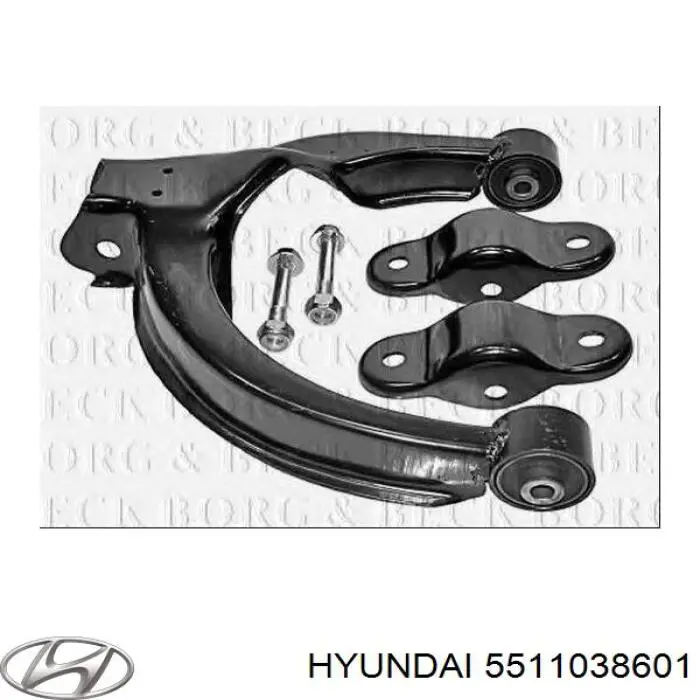 Wahacz zawieszenia tylnego górny lewy Hyundai/Kia 5511038601 cena, od 53,62 USD