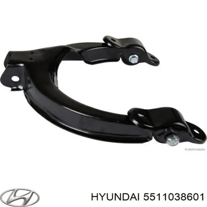 Do koszyka 5511038601 Hyundai/Kia Wahacz zawieszenia tylnego górny lewy