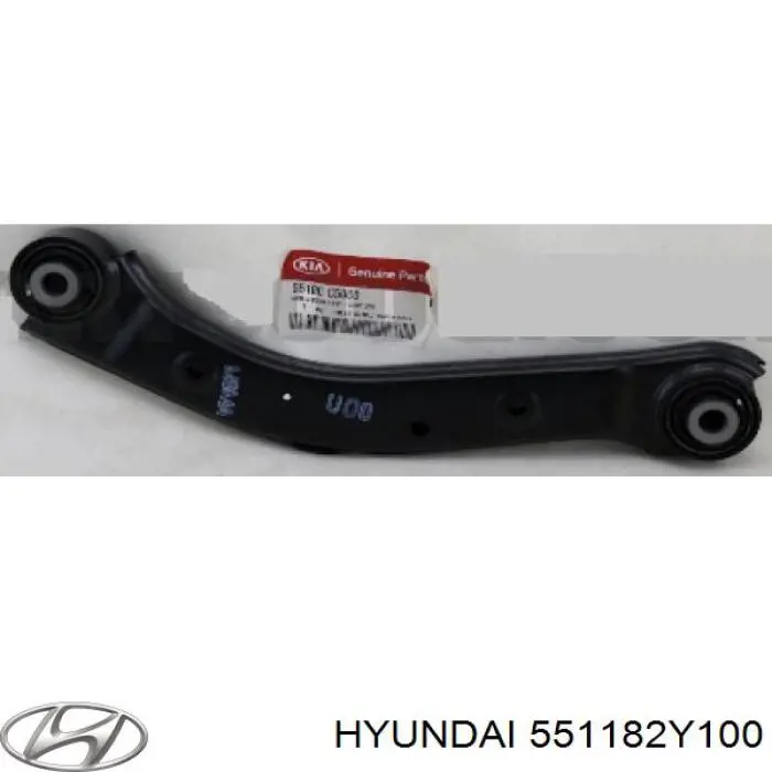 Do koszyka 551182Y100 Hyundai/Kia Silentblock drążka poprzecznego (zawieszenia tylnego)