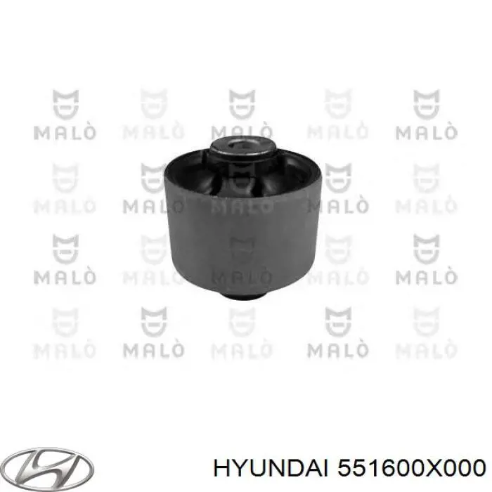 Do koszyka 551600X000 Hyundai/Kia Silentblock tylnej belki