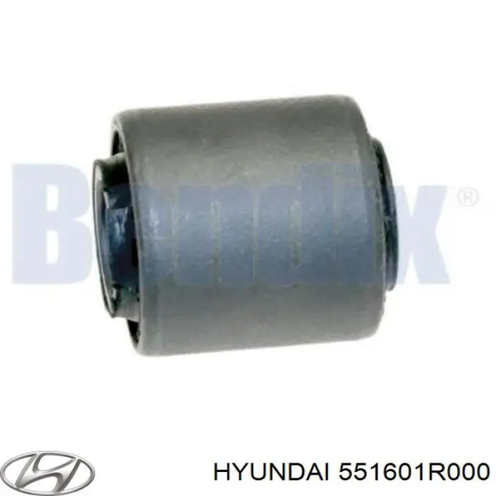 Do koszyka 551601R000 Hyundai/Kia Silentblock tylnej belki