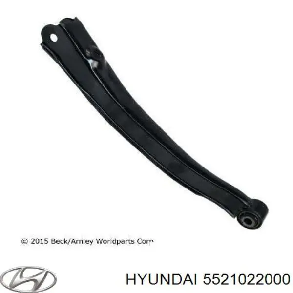 Wahacz zawieszenia tylnego poprzeczny Hyundai/Kia 5521022000 cena, od 41,98 USD