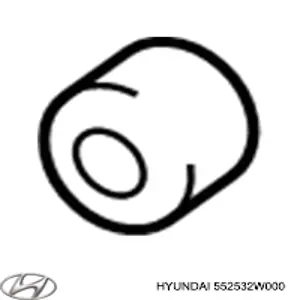 Silentblock drążka poprzecznego (zawieszenia tylnego) 552532W000 Hyundai/Kia