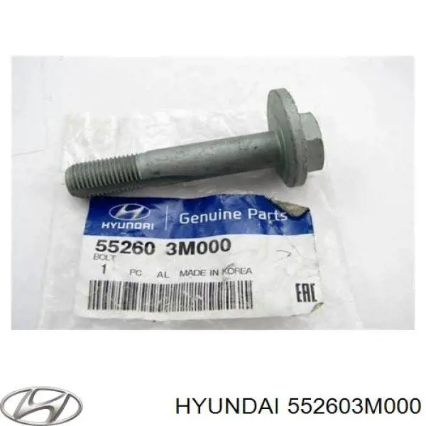 Śruba regulacji tylnego wahacza (dla zbieżności), wewnętrzny Hyundai/Kia 552603M000 cena, od 7,36 USD