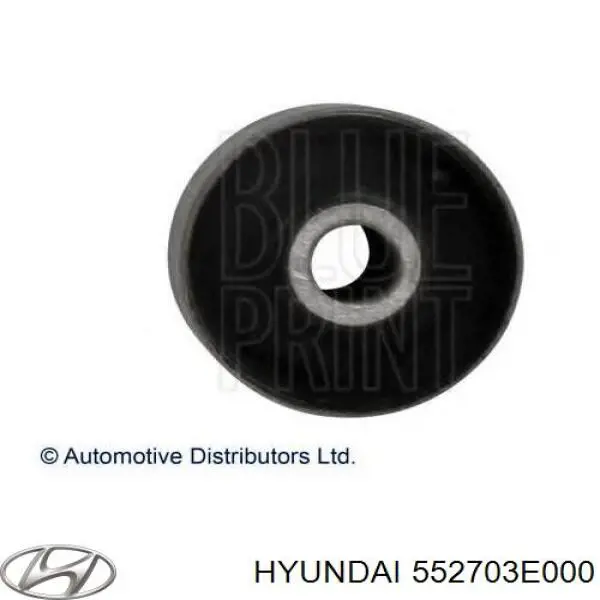 Do koszyka 552703E000 Hyundai/Kia Silentblock wahacza podłużnego tylnego górnego