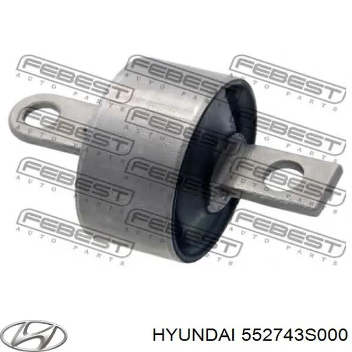 Silentblock wahacza tylnego podłużnego Hyundai/Kia 552743S000 cena, od 21,88 USD