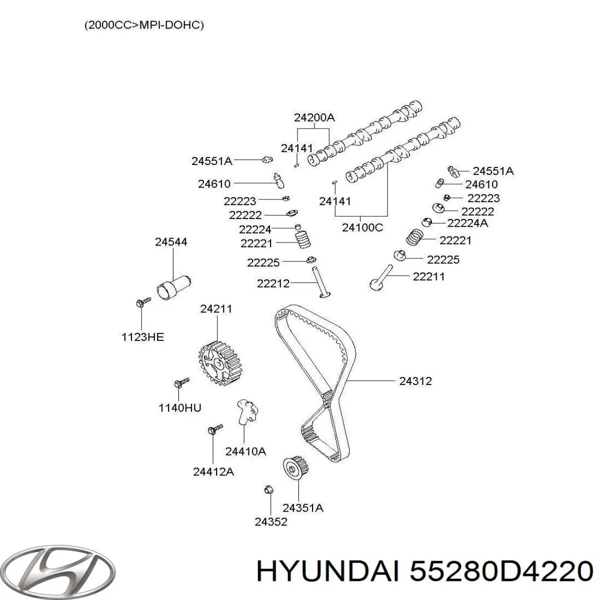 55280D4220 Hyundai/Kia 