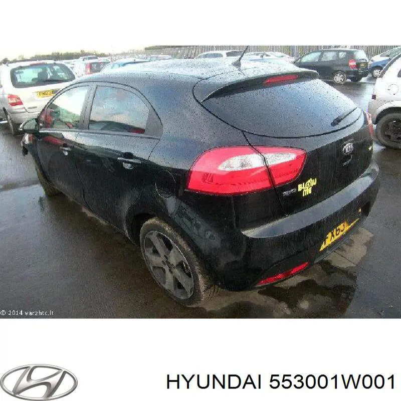 Amortyzator tylny 553001W001 Hyundai/Kia