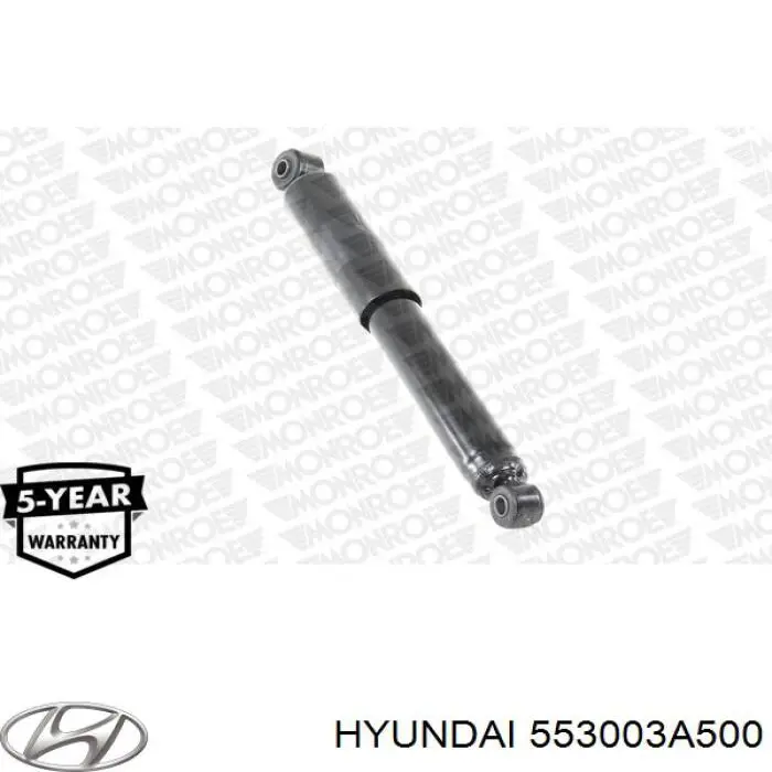 Do koszyka 553003A500 Hyundai/Kia Amortyzator tylny