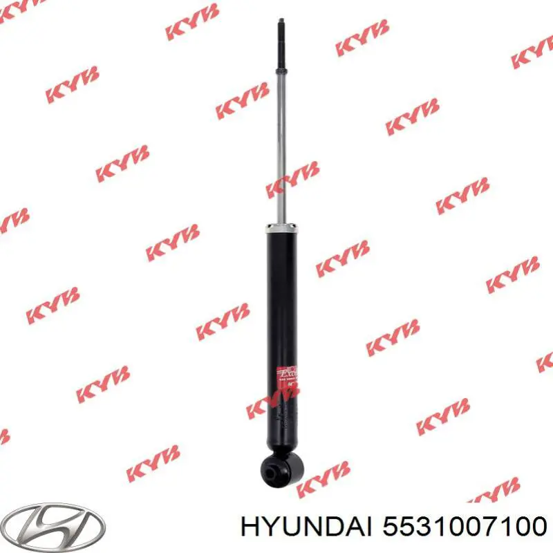 Do koszyka 5531007100 Hyundai/Kia Amortyzator tylny