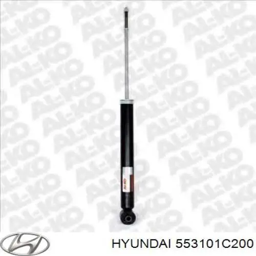 Do koszyka 553101C200 Hyundai/Kia Amortyzator tylny