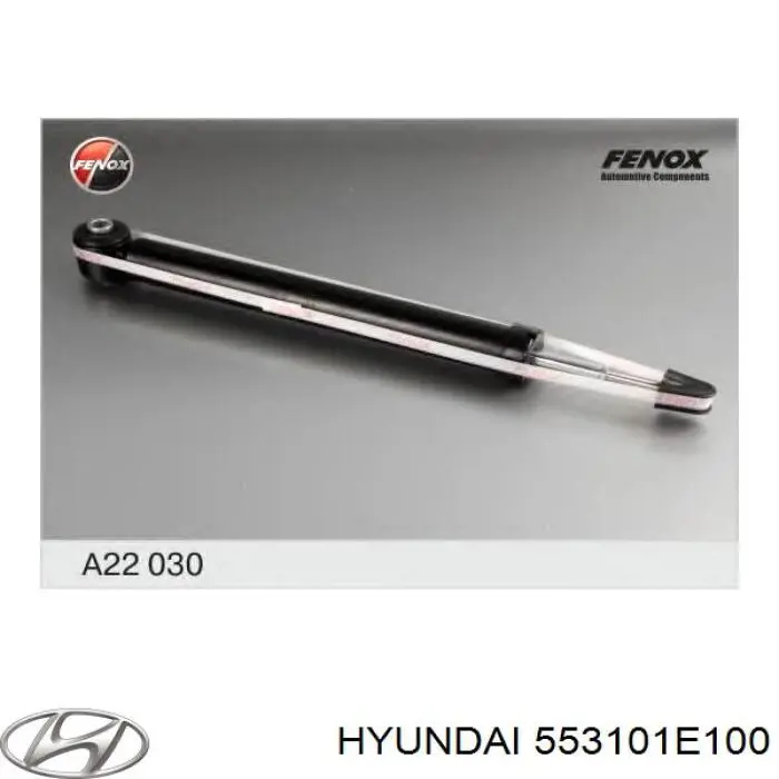 Do koszyka 553101E100 Hyundai/Kia Amortyzator tylny