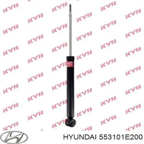 Do koszyka 553101E200 Hyundai/Kia Amortyzator tylny