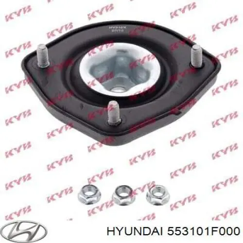 553101F000 Hyundai/Kia Poduszka amortyzatora tylnego lewego