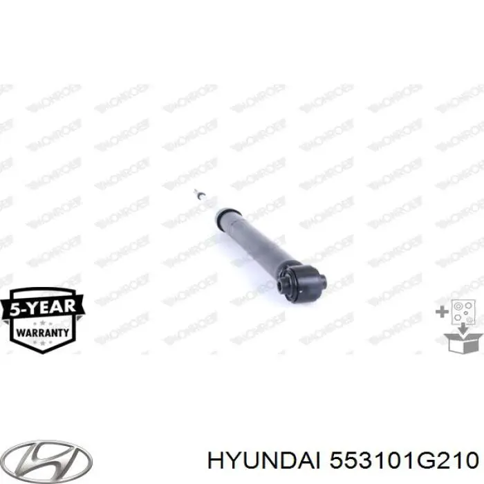 Amortyzator tylny 553101G210 Hyundai/Kia