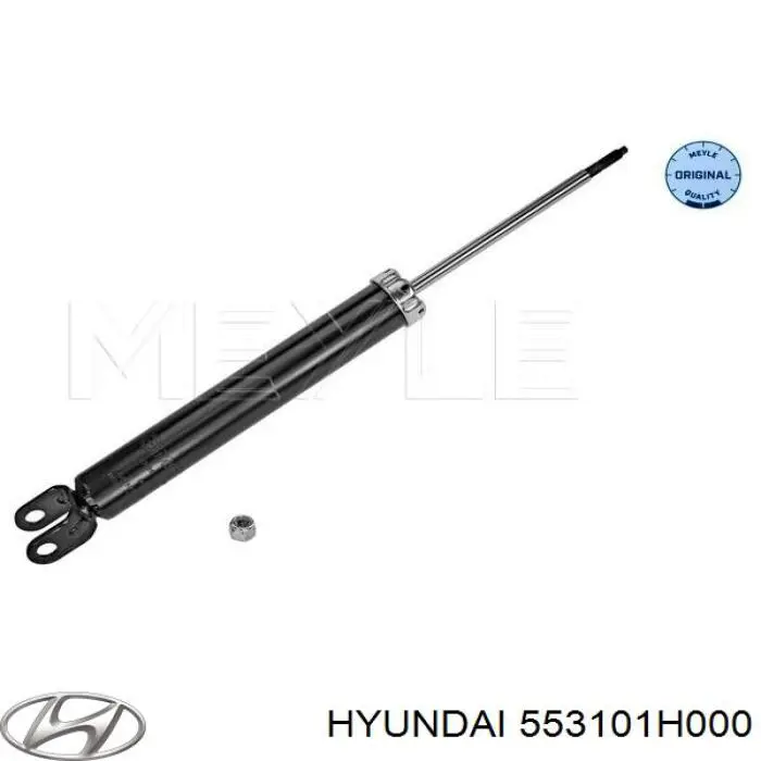 Do koszyka 553101H000 Hyundai/Kia Amortyzator tylny