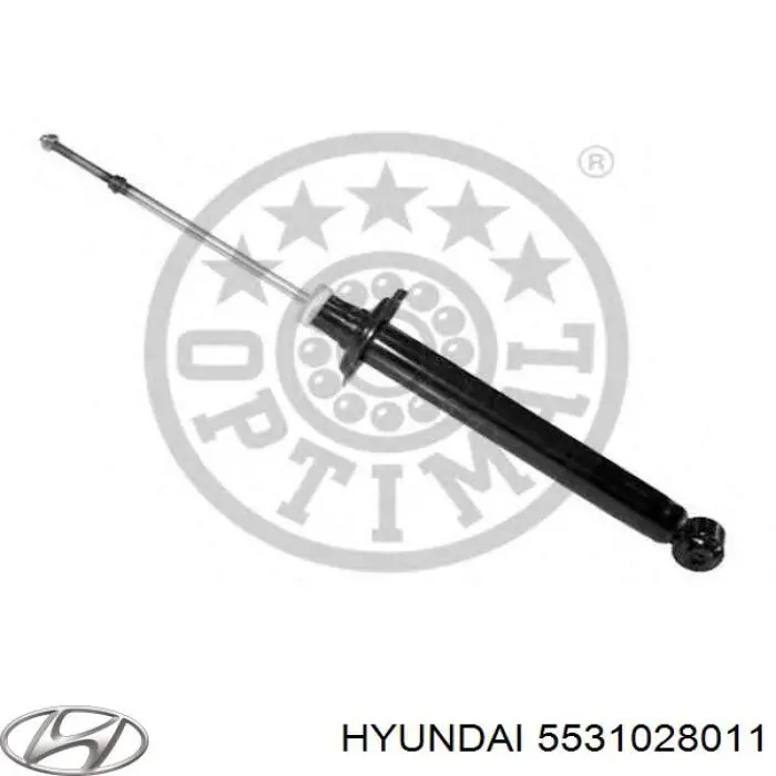 Do koszyka 5531028011 Hyundai/Kia Amortyzator tylny