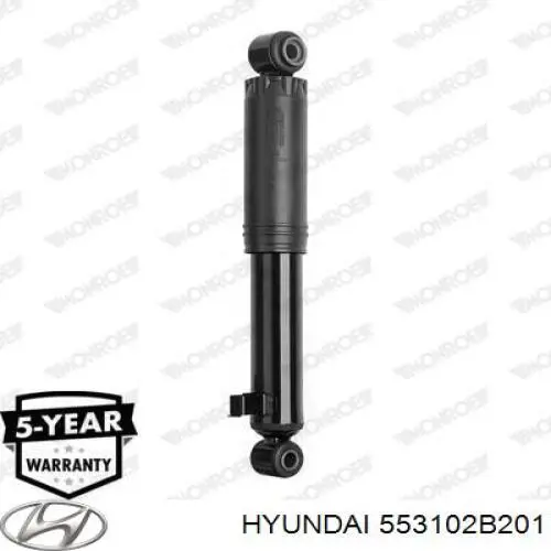 Do koszyka 553102B201 Hyundai/Kia Amortyzator tylny