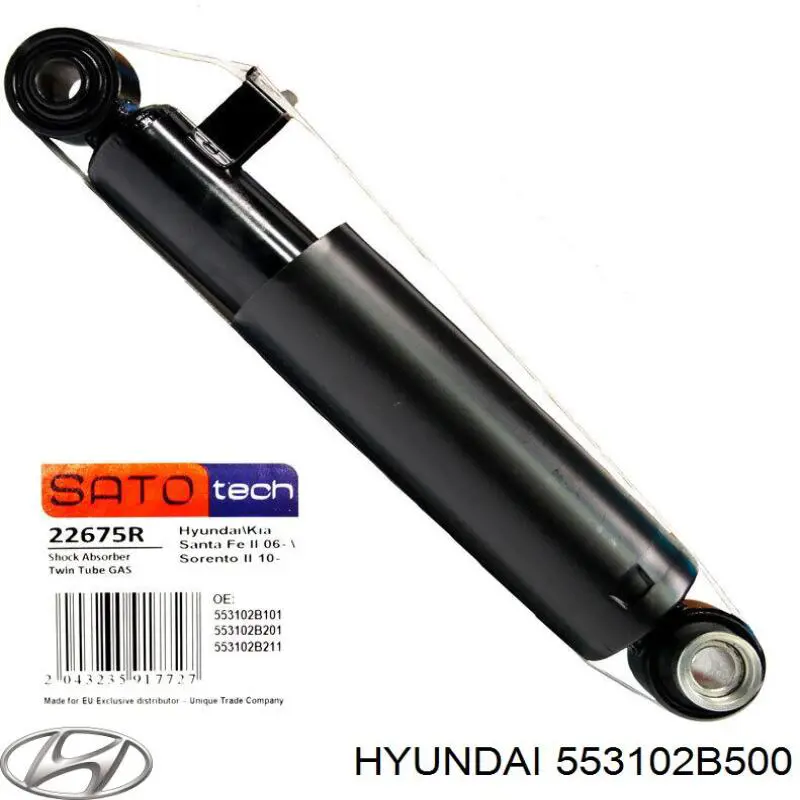 Amortyzator tylny Hyundai/Kia 553102B500 cena, od 55,89 USD