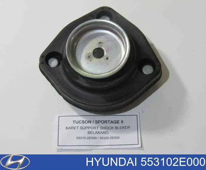 553102E000 Hyundai/Kia Poduszka amortyzatora tylnego lewego