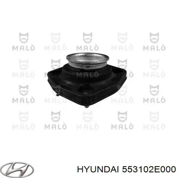 Poduszka amortyzatora tylnego lewego Hyundai/Kia 553102E000 cena, od 17,35 USD