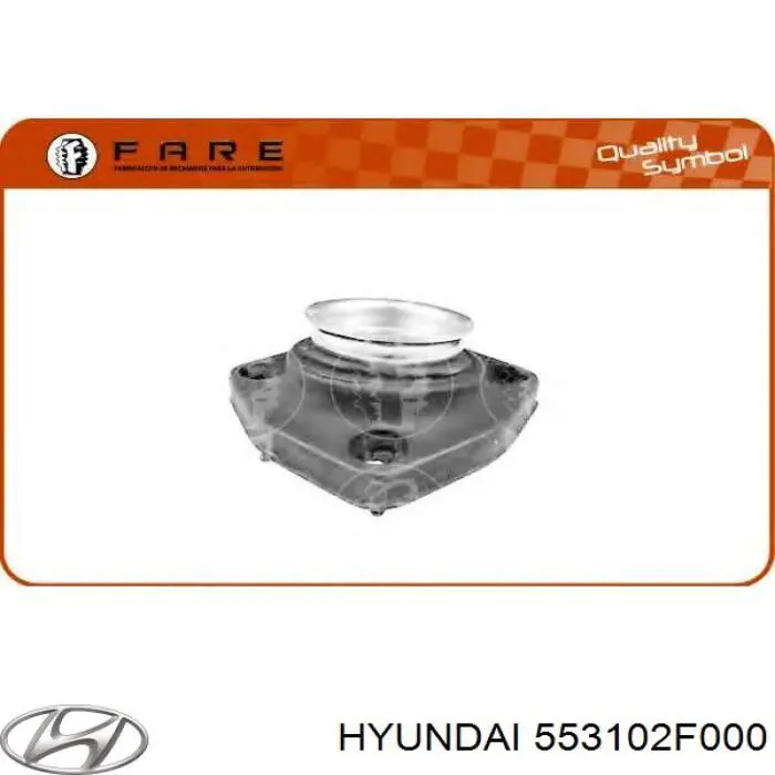 Poduszka amortyzatora tylnego lewego Hyundai/Kia 553102F000 cena, od 24,69 USD