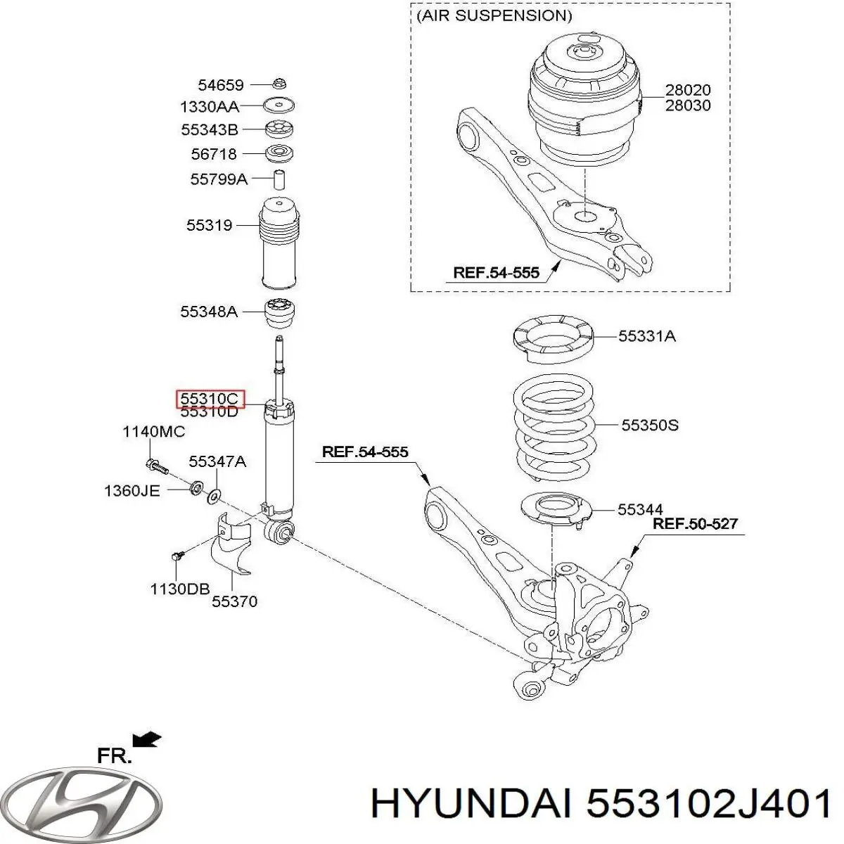 318808 Sachs Amortyzator tylny lewy