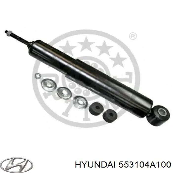 Do koszyka 553104A100 Hyundai/Kia Amortyzator tylny