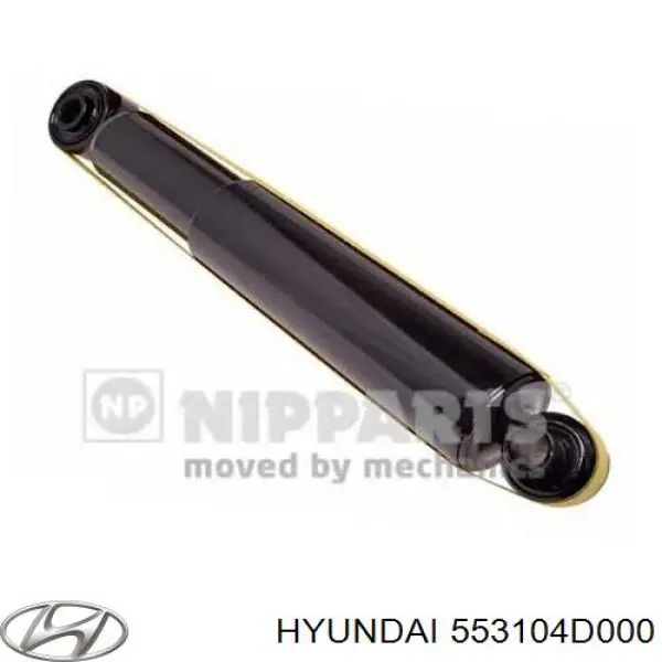 Do koszyka 553104D000 Hyundai/Kia Amortyzator tylny