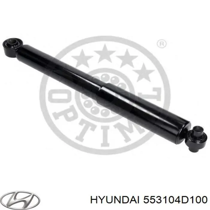 Do koszyka 553104D100 Hyundai/Kia Amortyzator tylny