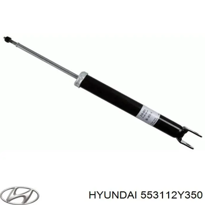 Do koszyka 553112Y350 Hyundai/Kia Amortyzator tylny