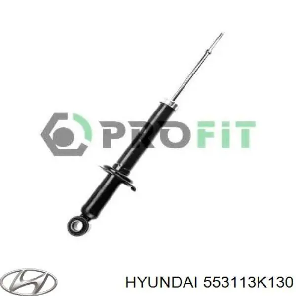 Do koszyka 553113K130 Hyundai/Kia Amortyzator tylny