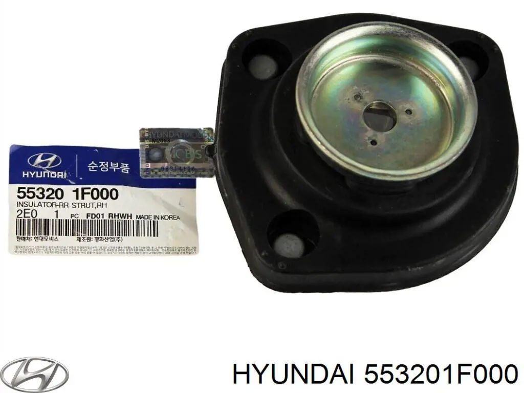 Poduszka amortyzatora tylnego prawego Hyundai/Kia 553201F000 cena, od 21,06 USD