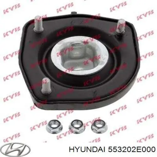 Poduszka amortyzatora tylnego prawego Hyundai/Kia 553202E000 cena, od 17,35 USD