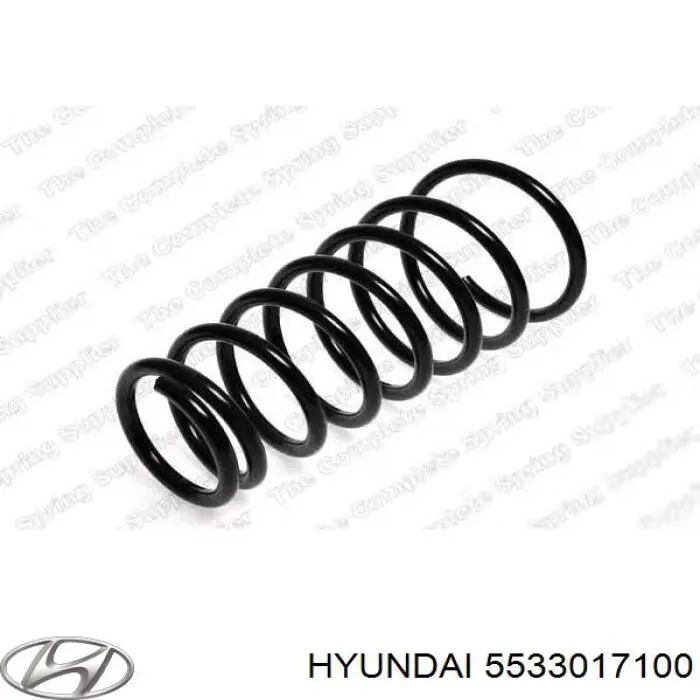 Sprężyna tylna Hyundai/Kia 5533017100 cena, od 70,78 USD