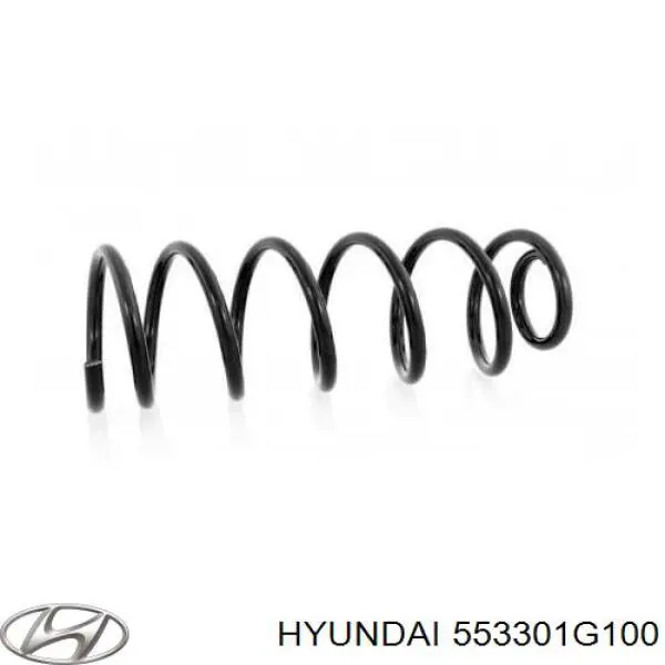Sprężyna tylna 553301G100 Hyundai/Kia