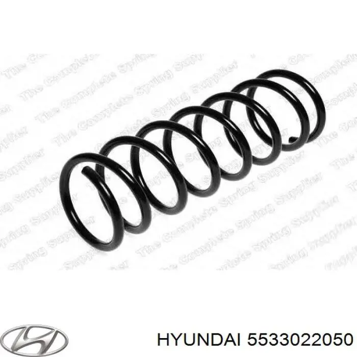 Do koszyka 5533022050 Hyundai/Kia Sprężyna tylna