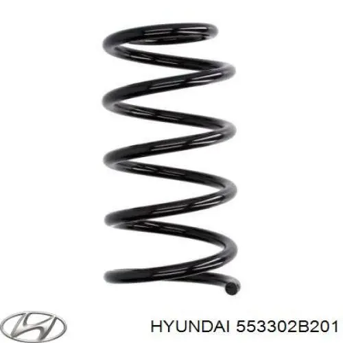 Sprężyna tylna Hyundai/Kia 553302B201 cena, od 40,48 USD