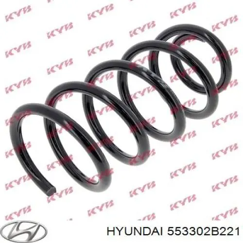 Sprężyna tylna Hyundai/Kia 553302B221 cena, od 40,41 USD