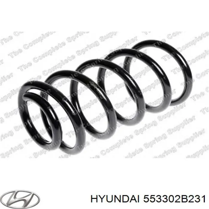 Sprężyna tylna Hyundai/Kia 553302B231 cena, od 40,48 USD