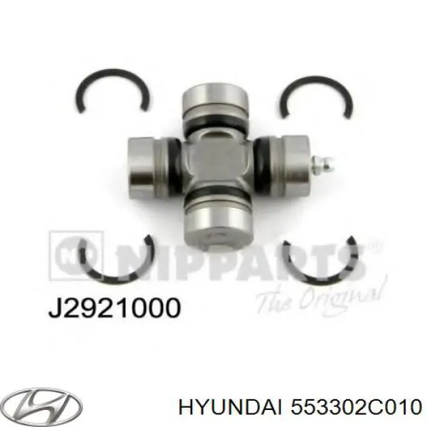 Do koszyka 553302C010 Hyundai/Kia Sprężyna tylna